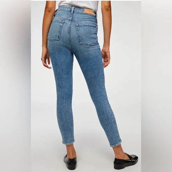7 for all Mankind Aubrey Ultra High Waist Ankle Skinny Jean Size 30 - Picture 2 of 9